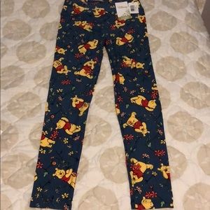 Winnie the Pooh Lularoe OS leggings (New)